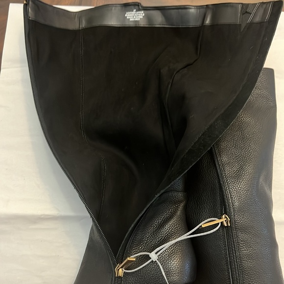 Kurt Geiger London Shoreditch 85 Leather Eagle Head Knee Boots - Picture 9 of 16